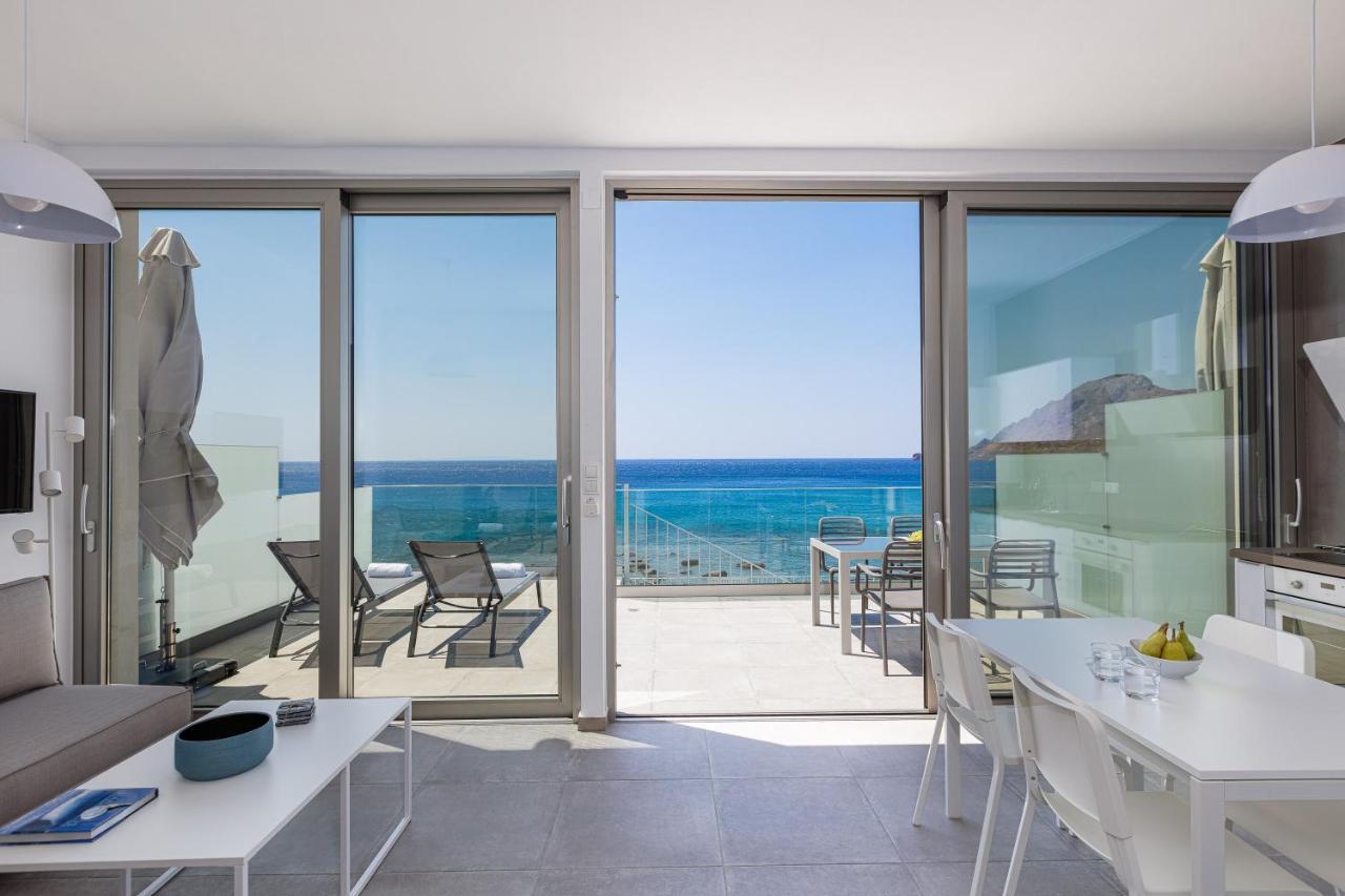 Aelia Seascape Apartments Plakiász Kültér fotó