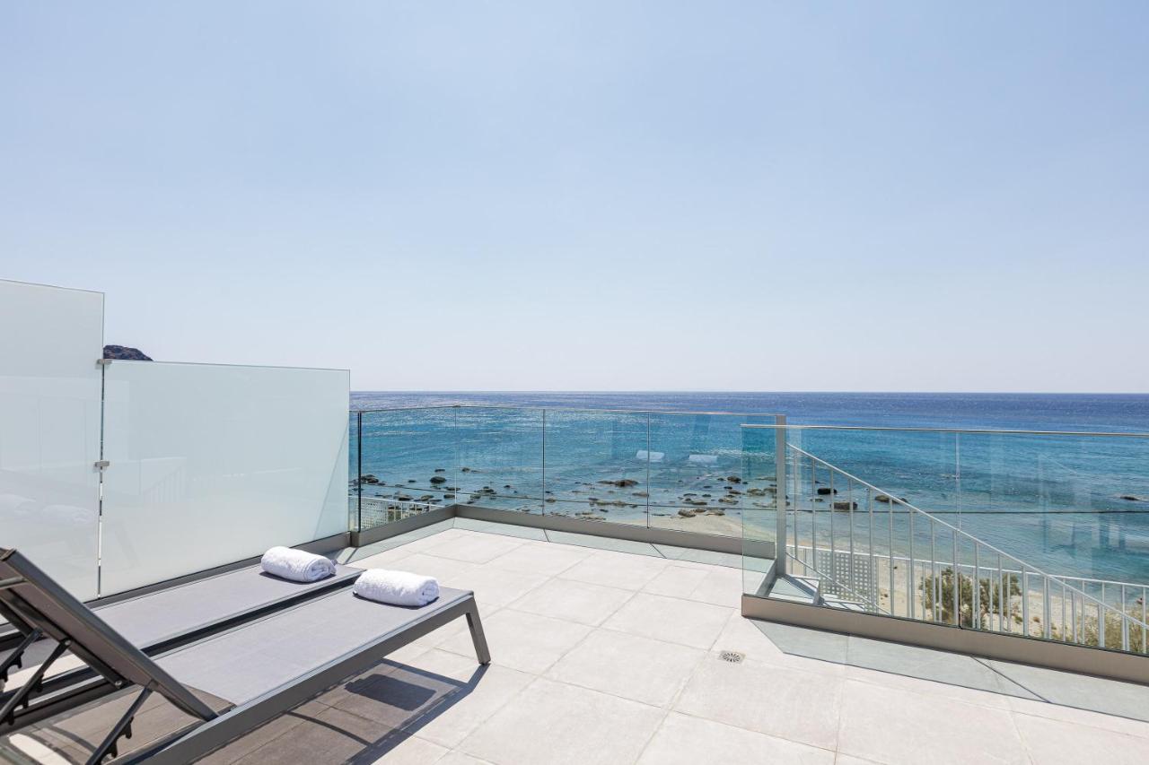 Aelia Seascape Apartments Plakiász Kültér fotó