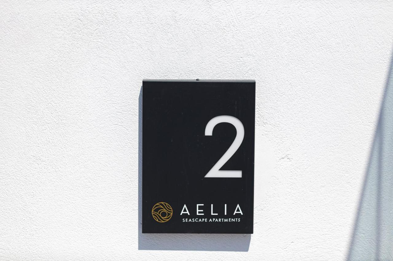 Aelia Seascape Apartments Plakiász Kültér fotó