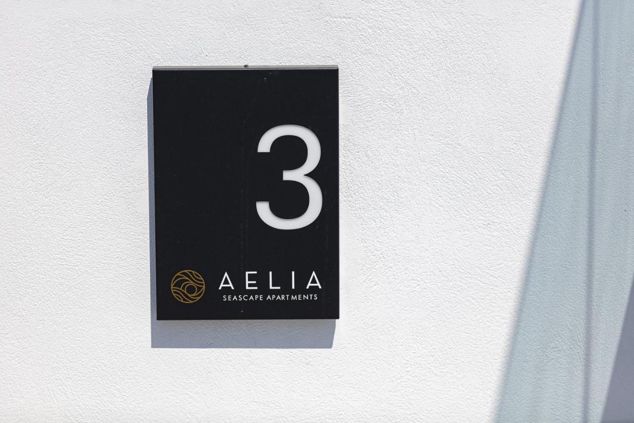 Aelia Seascape Apartments Plakiász Kültér fotó
