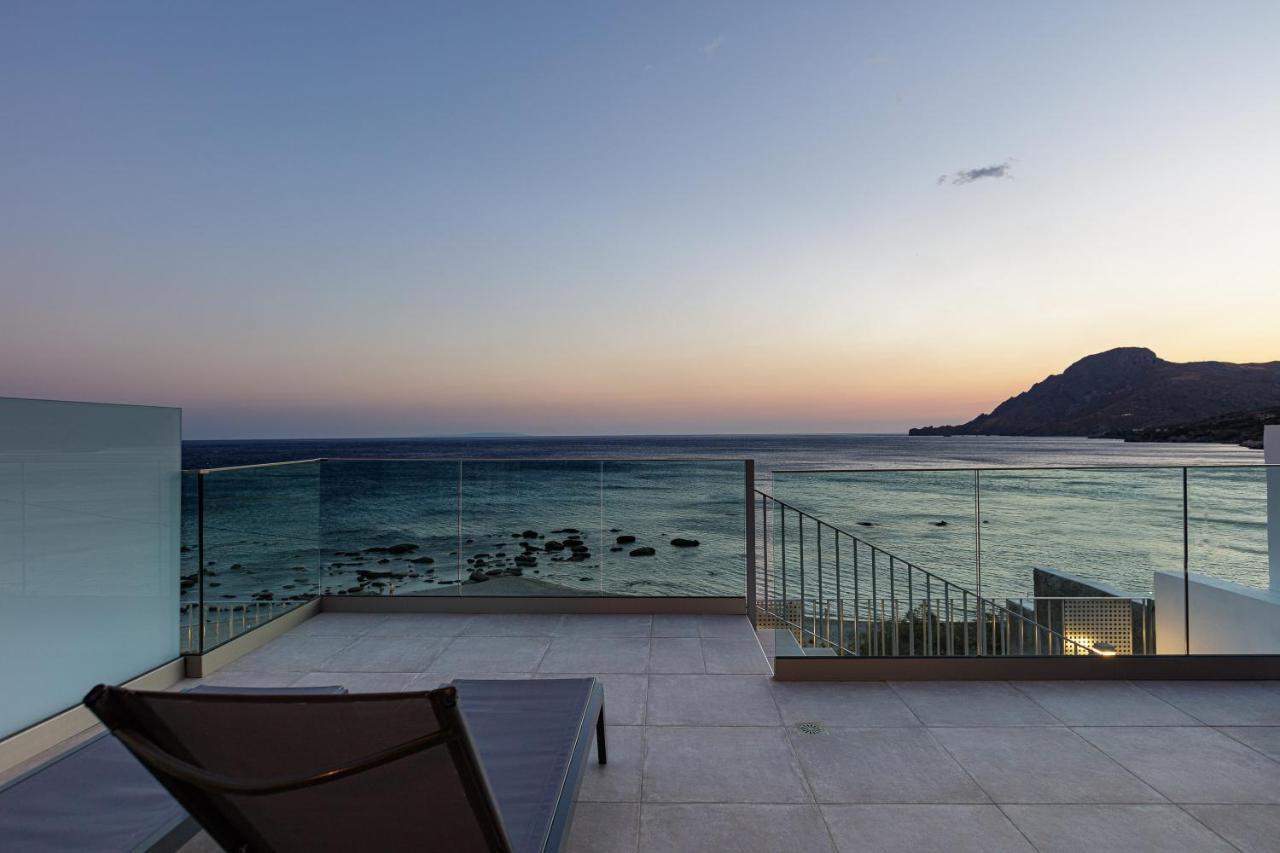 Aelia Seascape Apartments Plakiász Kültér fotó