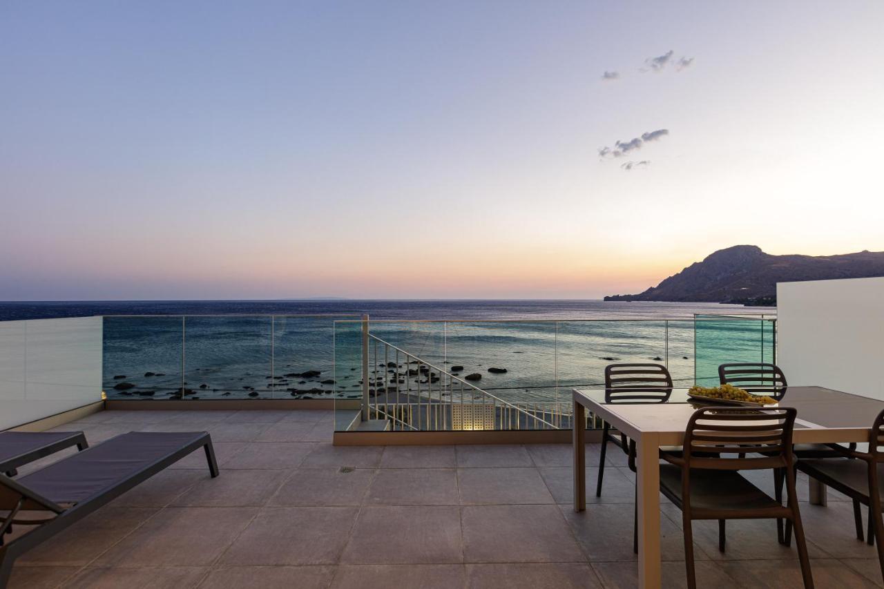 Aelia Seascape Apartments Plakiász Kültér fotó