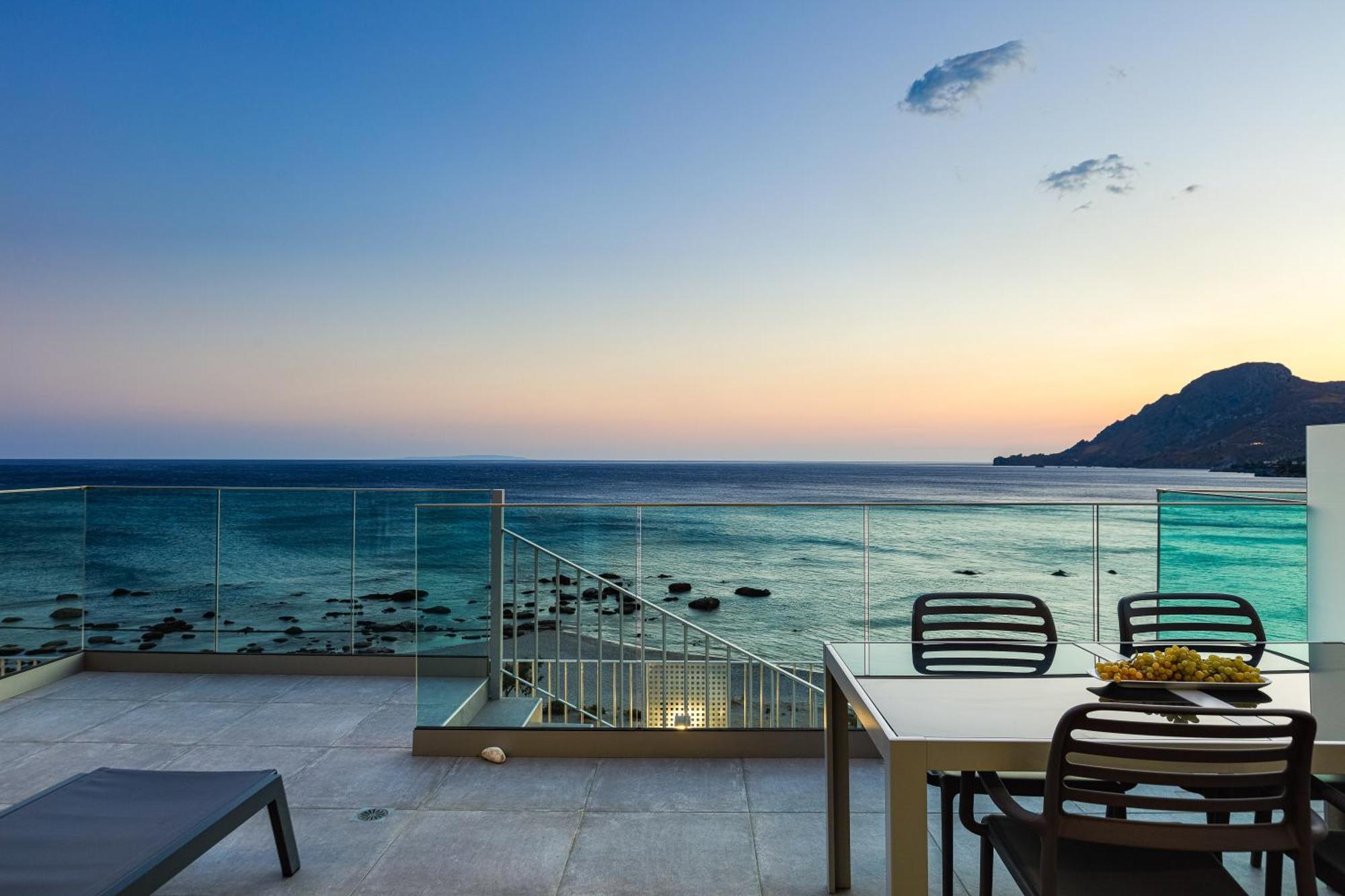 Aelia Seascape Apartments Plakiász Szoba fotó